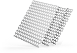 Перфорированный лист нержавеющий Rv 1,5-2,5 1x1000x2000